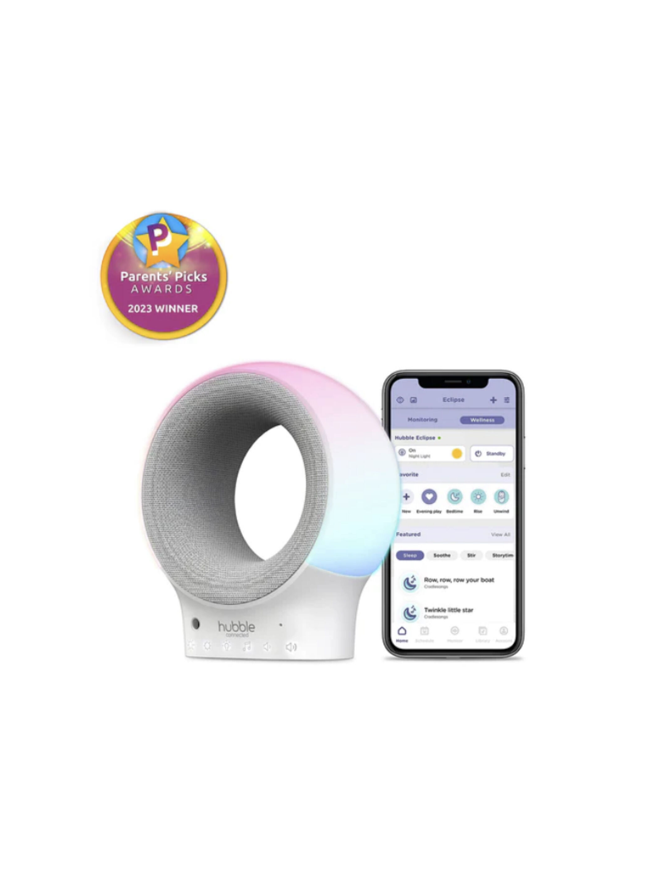 Hubble Eclipse Smart Wi-Fi Audio Monitor image number 1