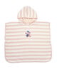 Pink Stripe Towel Poncho image number 1