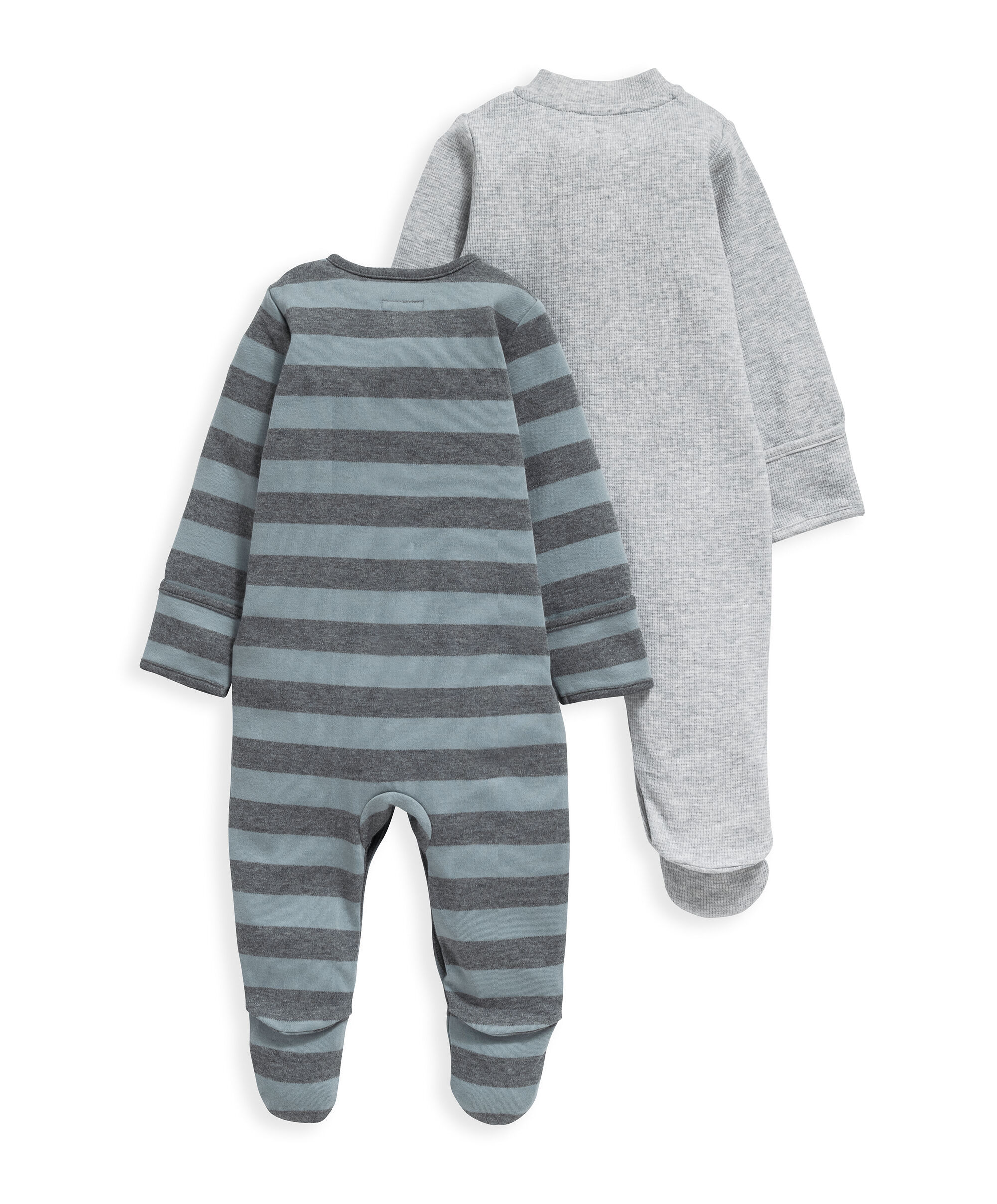 2 Pack Stripe Sleepsuits image number 2