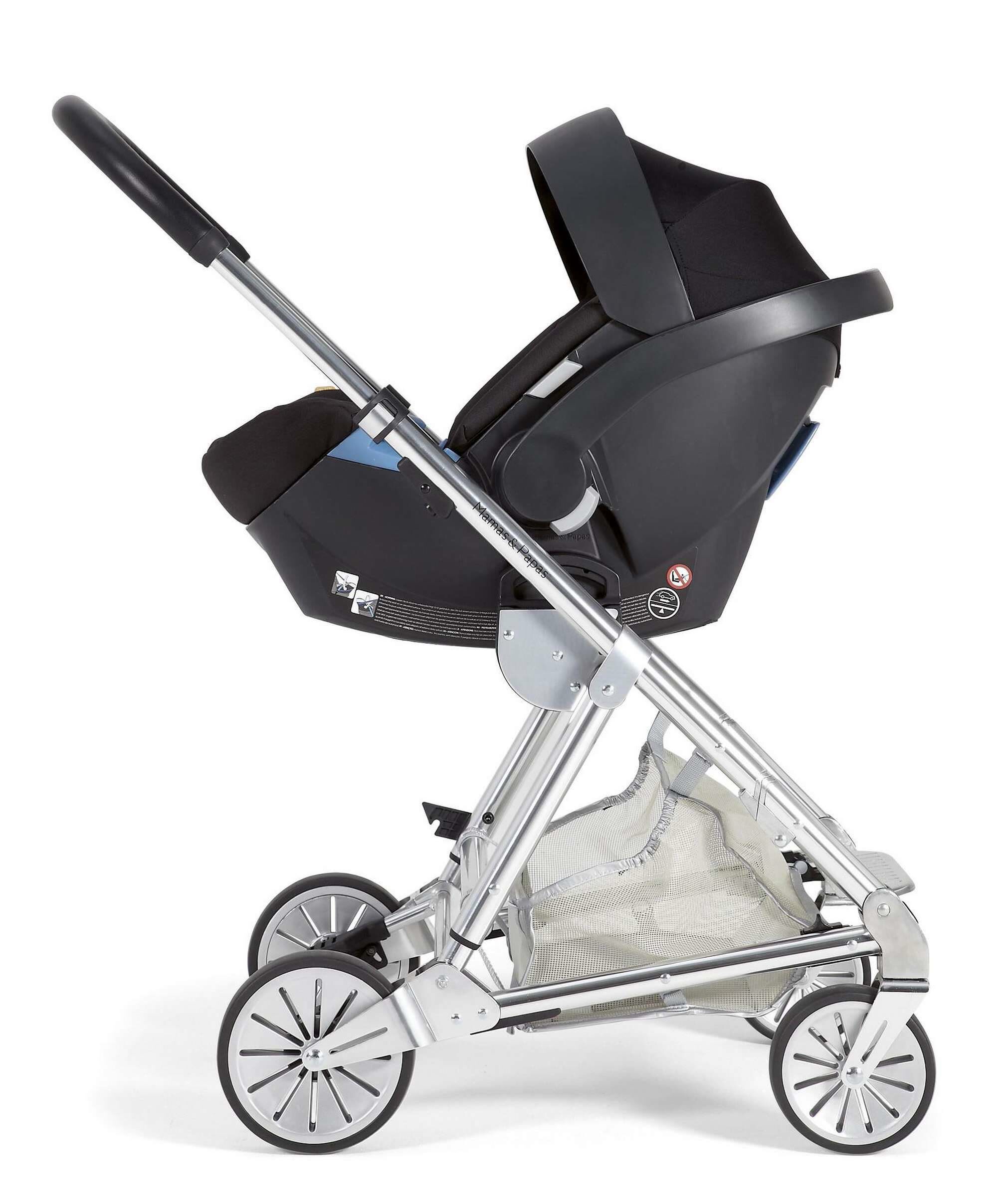 Urbo/Sola/Zoom Car Seat Adaptors - Cybex Aton, Aton Q & Cloud Q/Maxi-Cosi Pebble & CabrioFix/BeSafe iZi Go image number 4