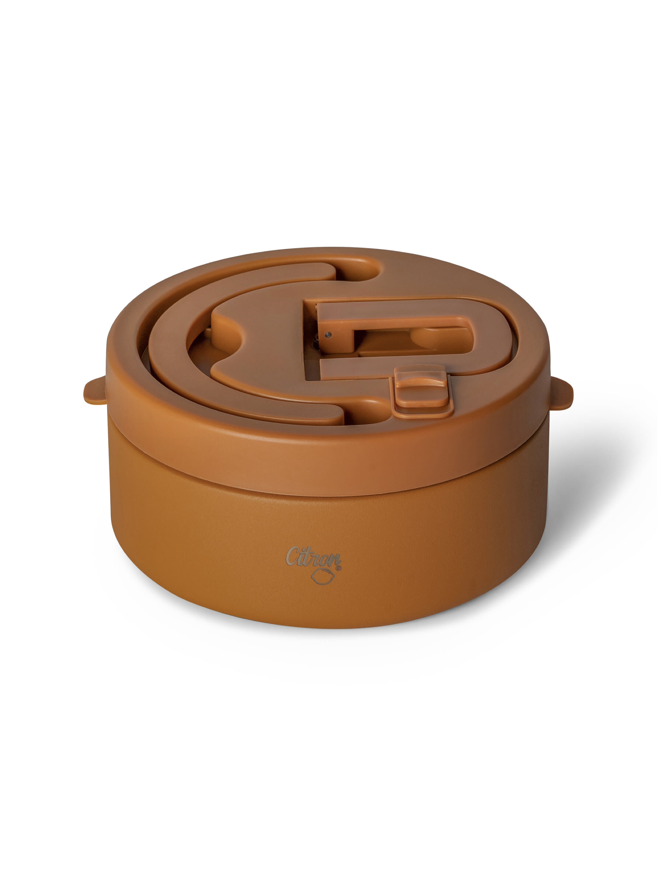 Citron Stainless Steel Food Jar 400ml Caramel image number 3
