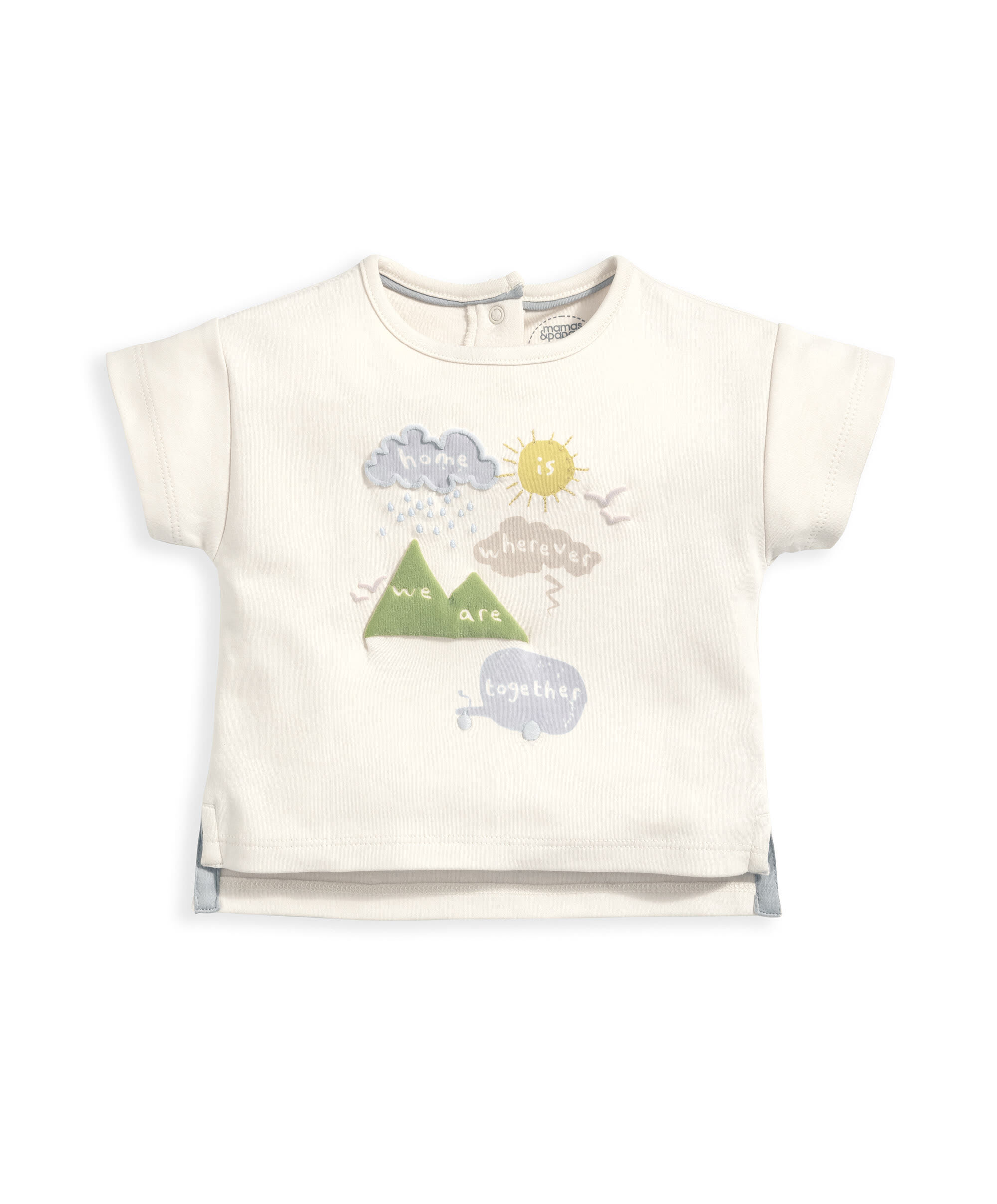 Home T-Shirt - Cream image number 2