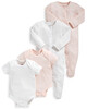 4 Piece Set Welcome To The World Pink image number 1