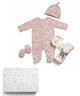 Bundle Of Joy Girls Gift Set with Blanket, Soft Toy and All-in-One - Pink image number 1