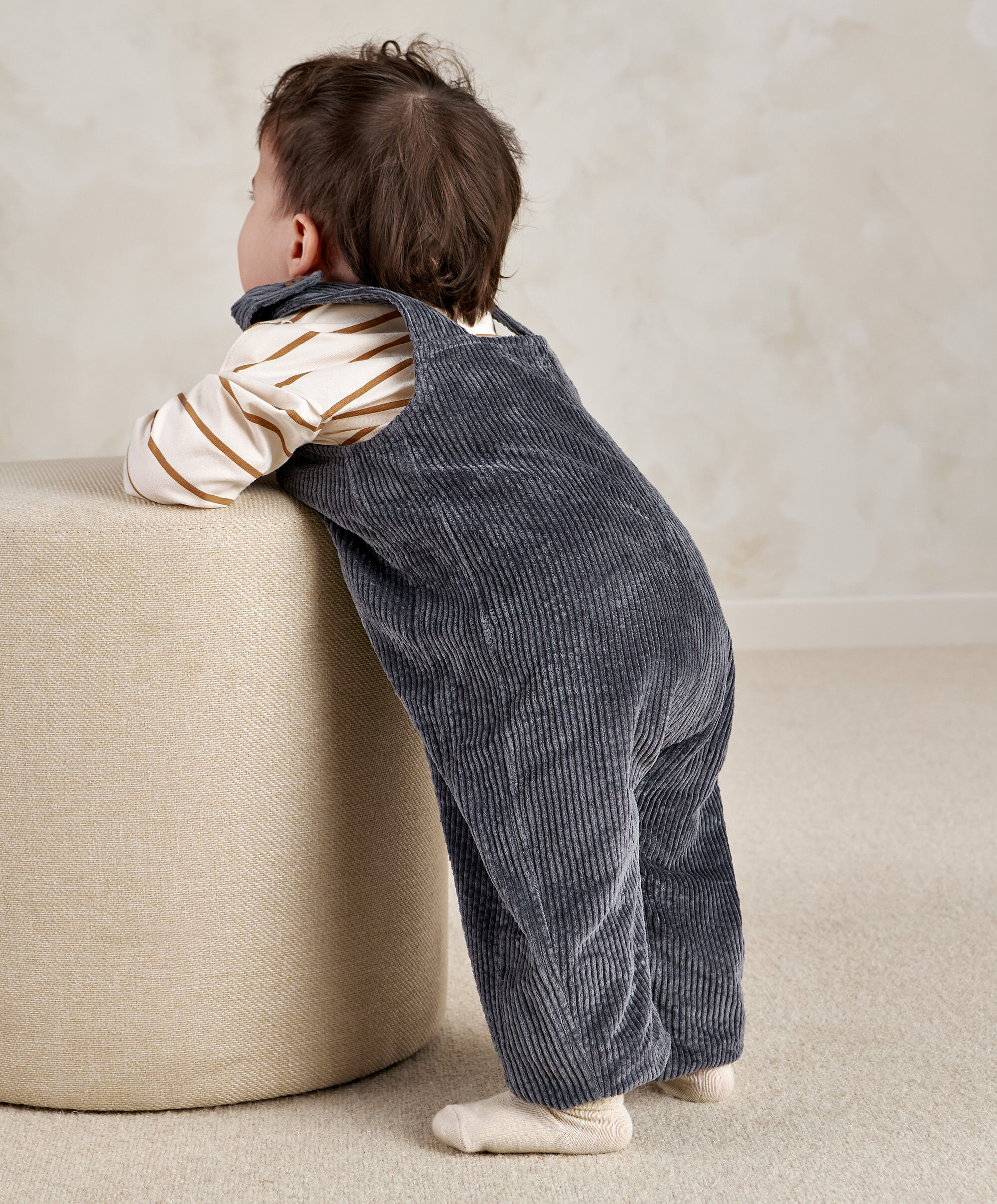 2pc Cord Dungaree Set image number 5
