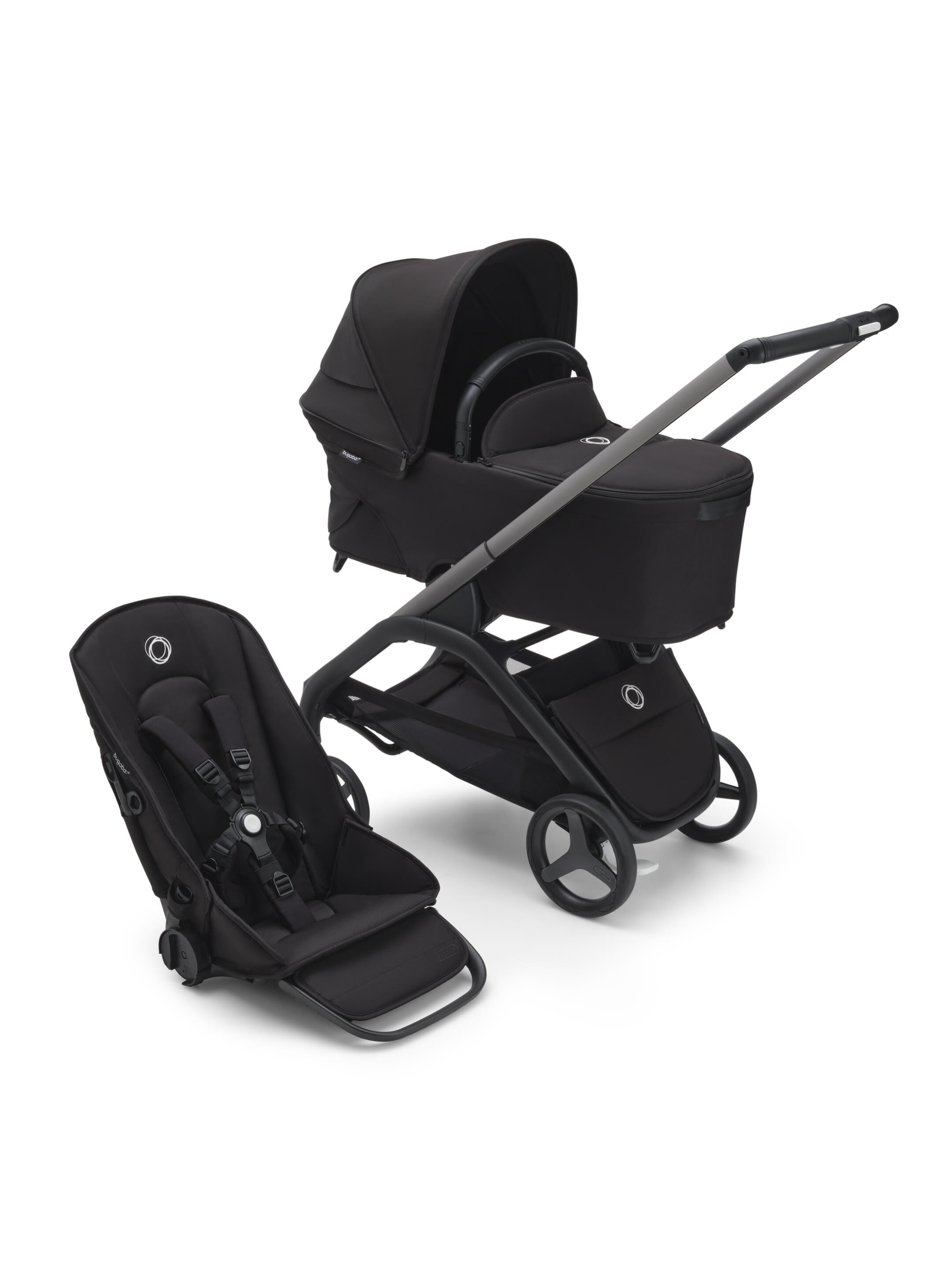 Bugaboo - Dragonfly Complete Black/Midnight Black image number 2