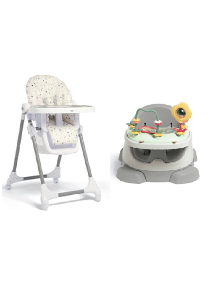 Baby Bug Pebble with Terrazzo Highchair image number 1