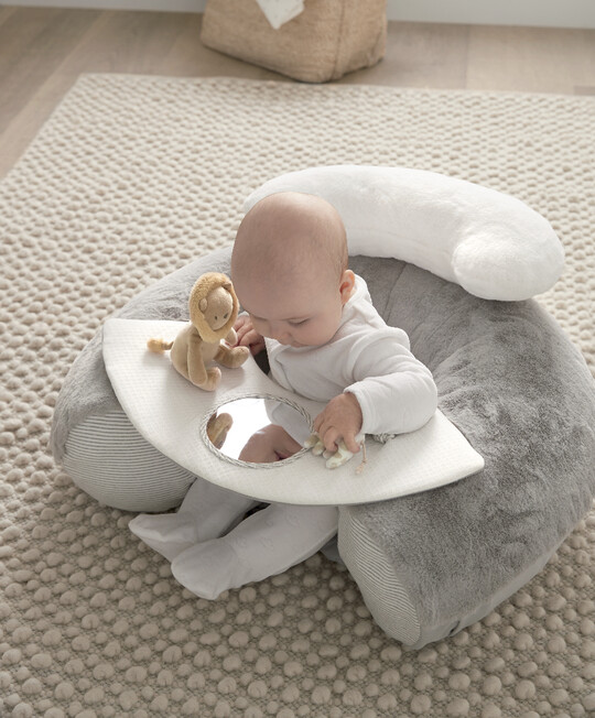 Welcome to the World Sit & Play Elephant Interactive Seat - Grey image number 5