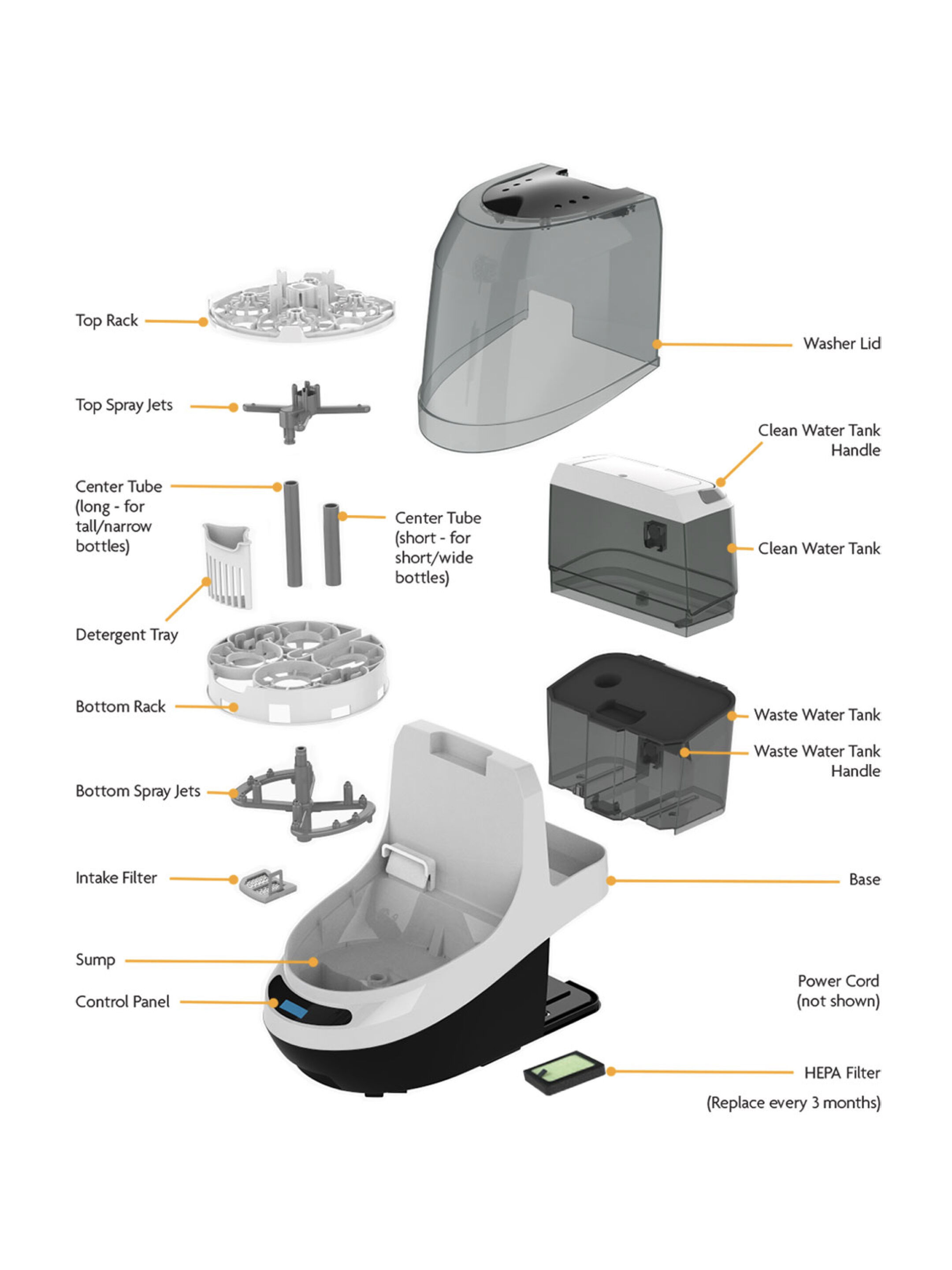 Baby Brezza Bottle Washer Pro image number 5