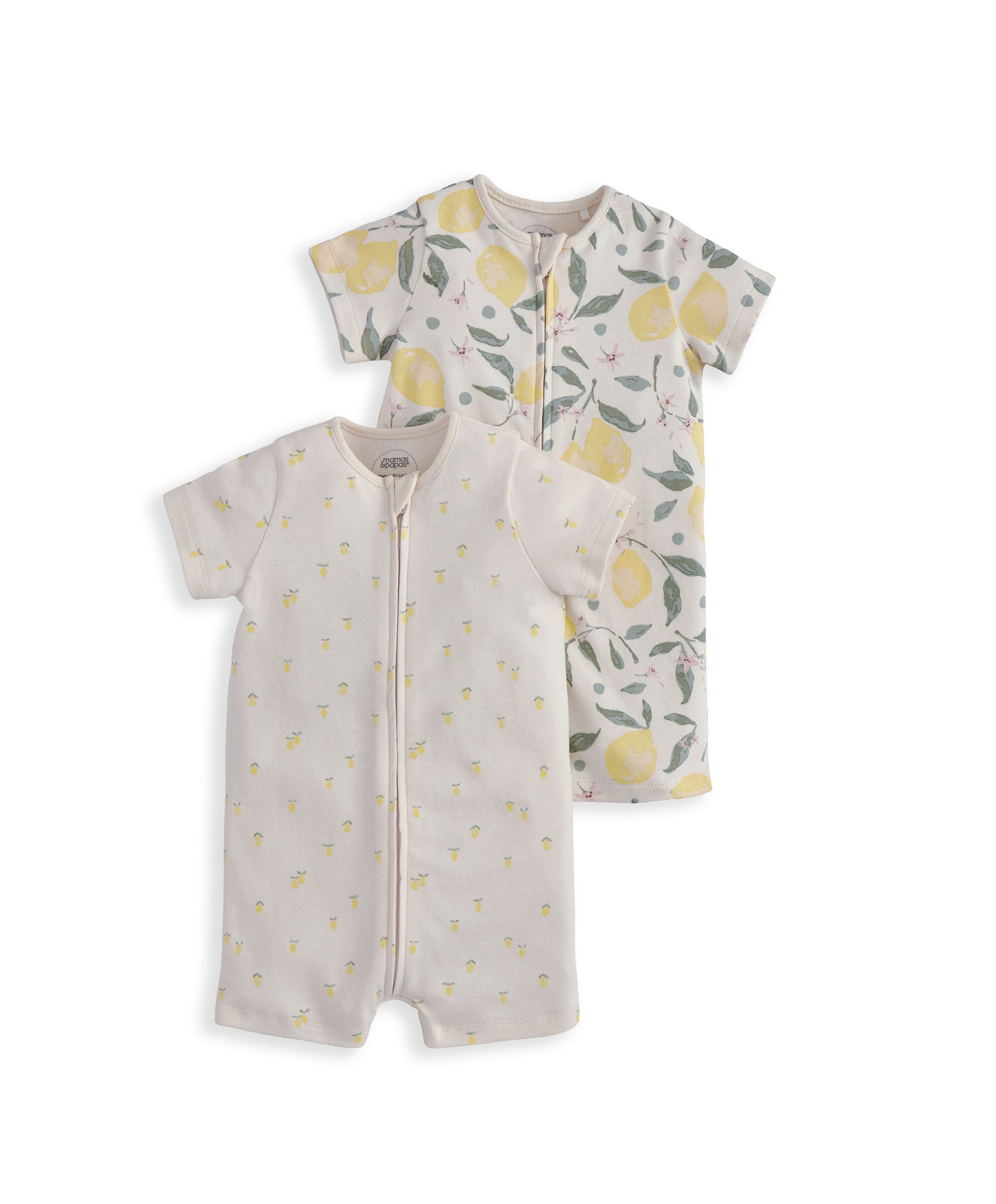 Lemon Rompers (Pack of 3)  image number 2
