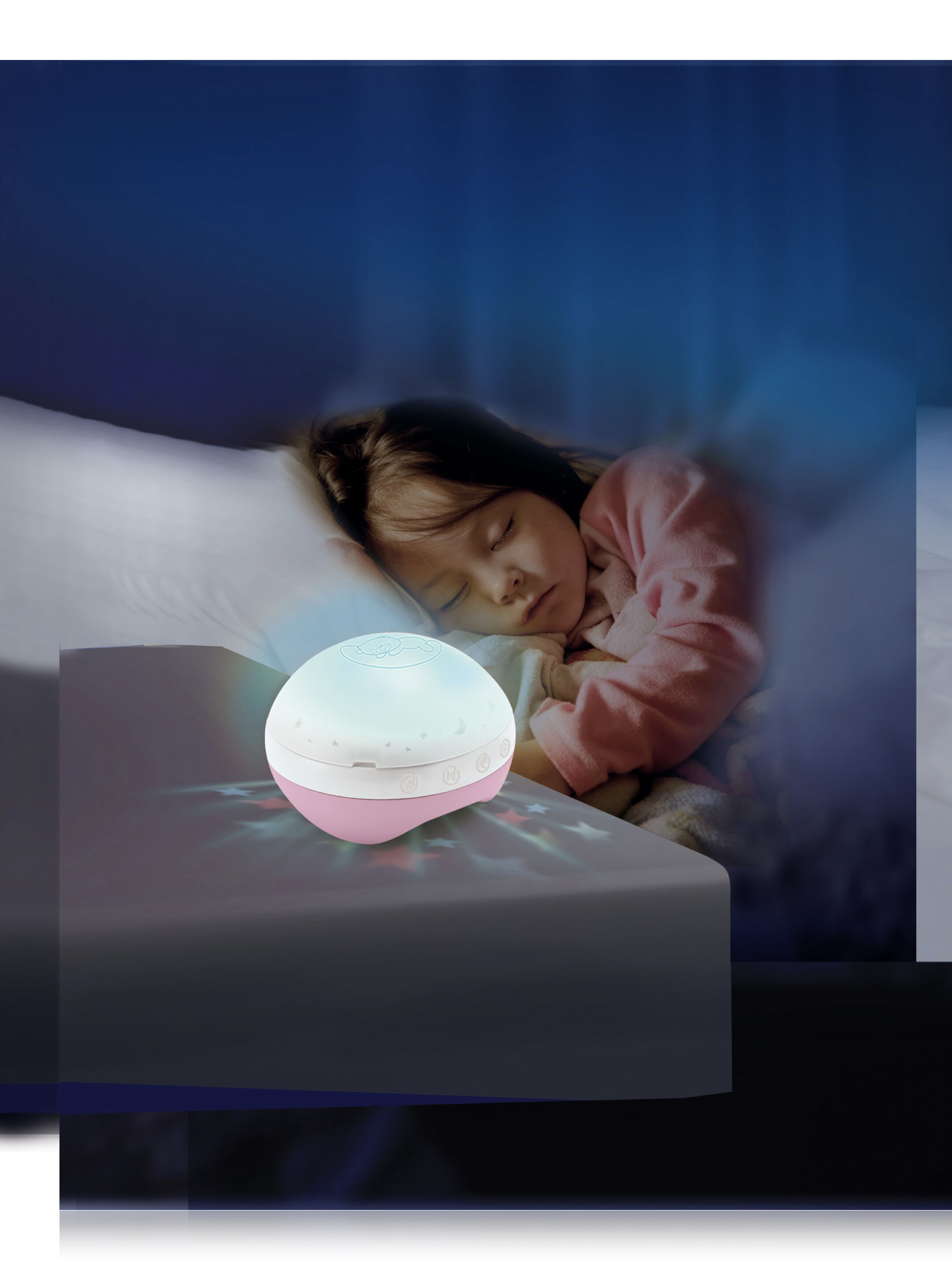 Infantino 3 In 1 Projector Musical Mobile - Pink image number 3