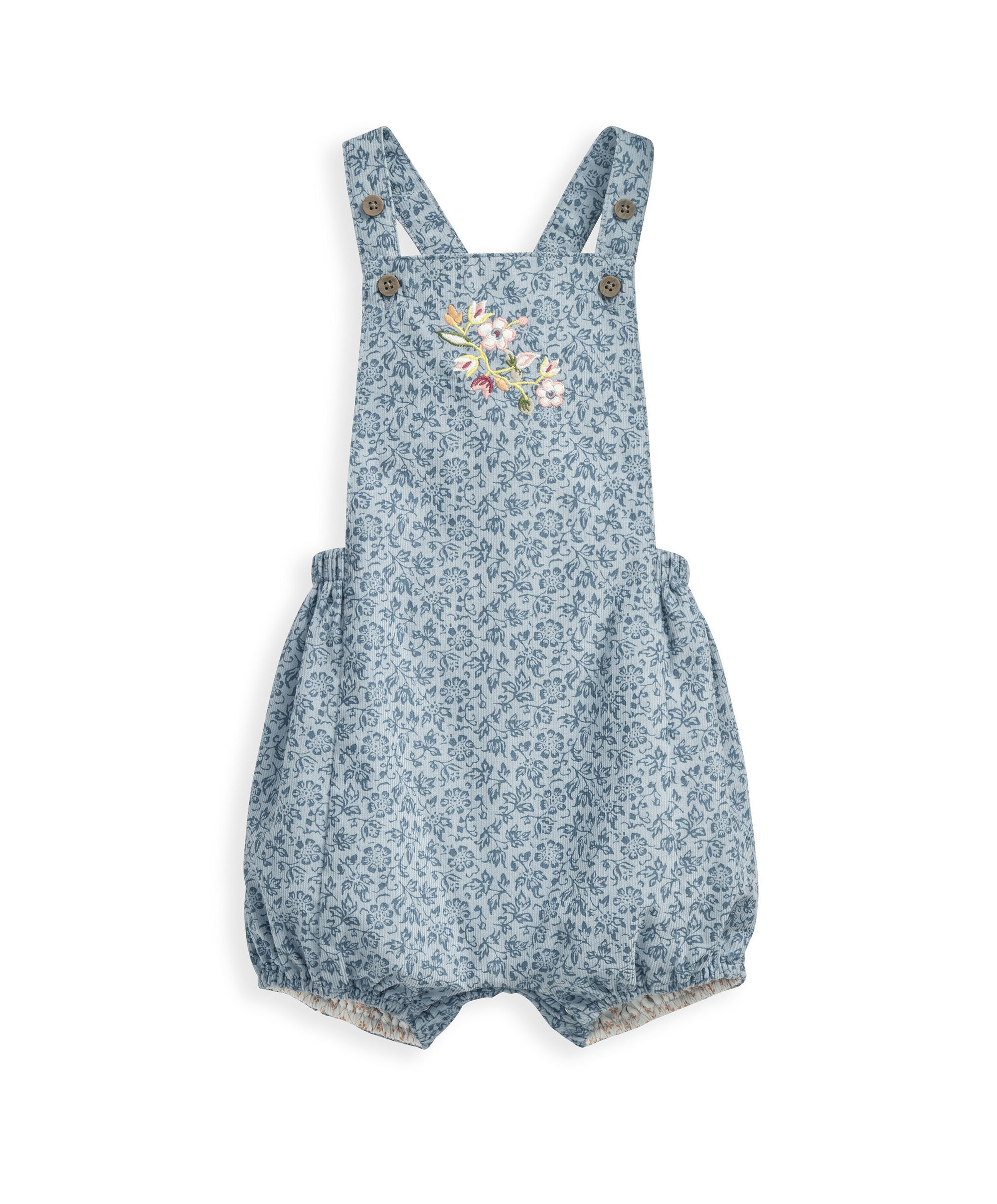 Laura Ashley Bloomer Bodysuit & Dungarees image number 4