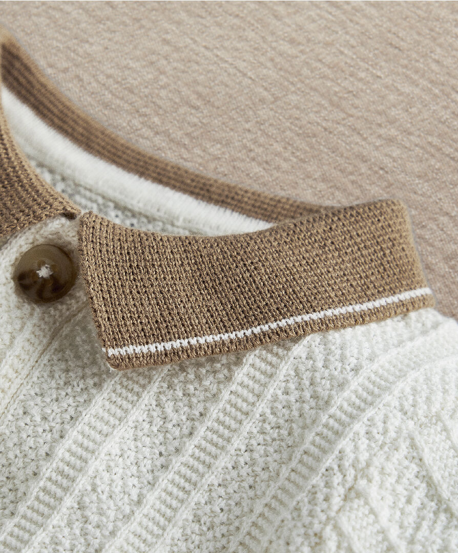 Knitted Polo image number 3