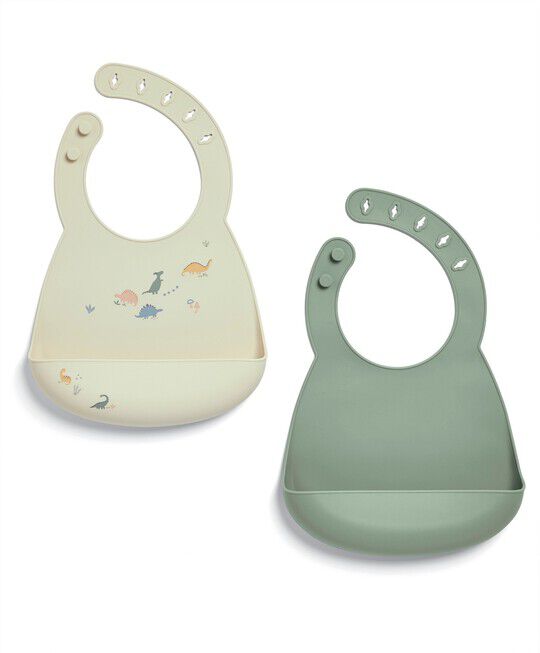 Juice High Chair with Silicone Bibs Set - Eucalyptus image number 3