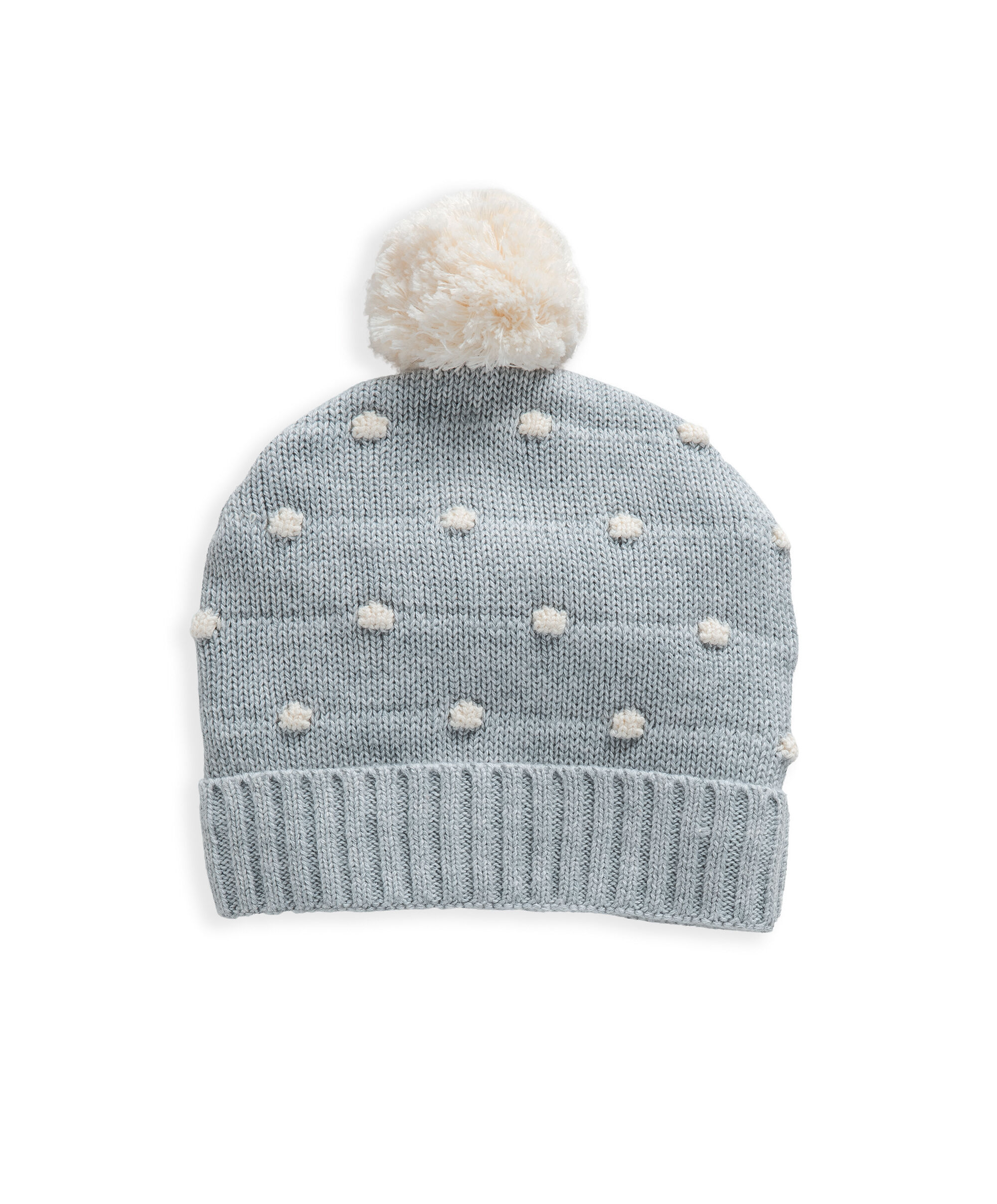 Buy Grey Knitted Pom Pom Hat for SAR 39 