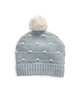 Grey Knitted Pom Pom Hat image number 1