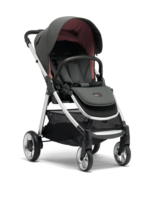 Armadillo Flip XT² Signature Edition Athleisure Pushchair - Grey/Coral image number 1