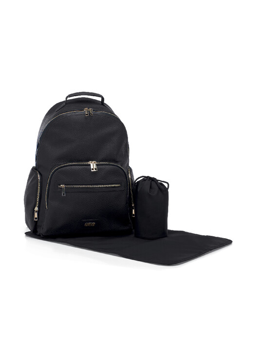 Strada Tumbled Backpack - Black And Gold image number 5