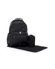 Strada Tumbled Backpack - Black And Gold image number 5
