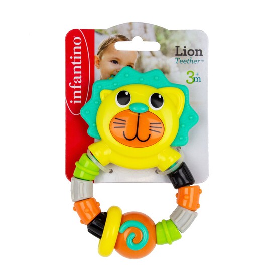 Infantino - Bendy Lion Teether image number 2