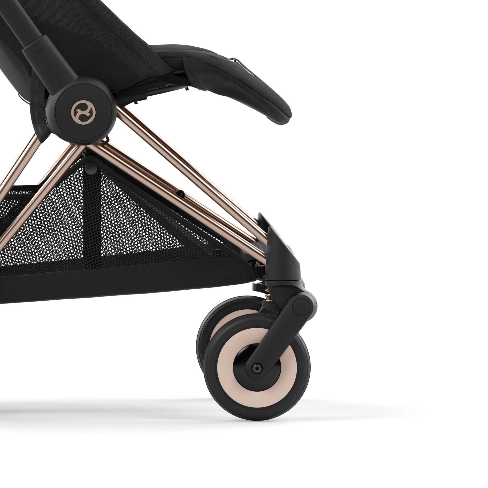 Cybex Coya Cabin Approved Stroller Sepia Black with Rose Gold Frame image number 9