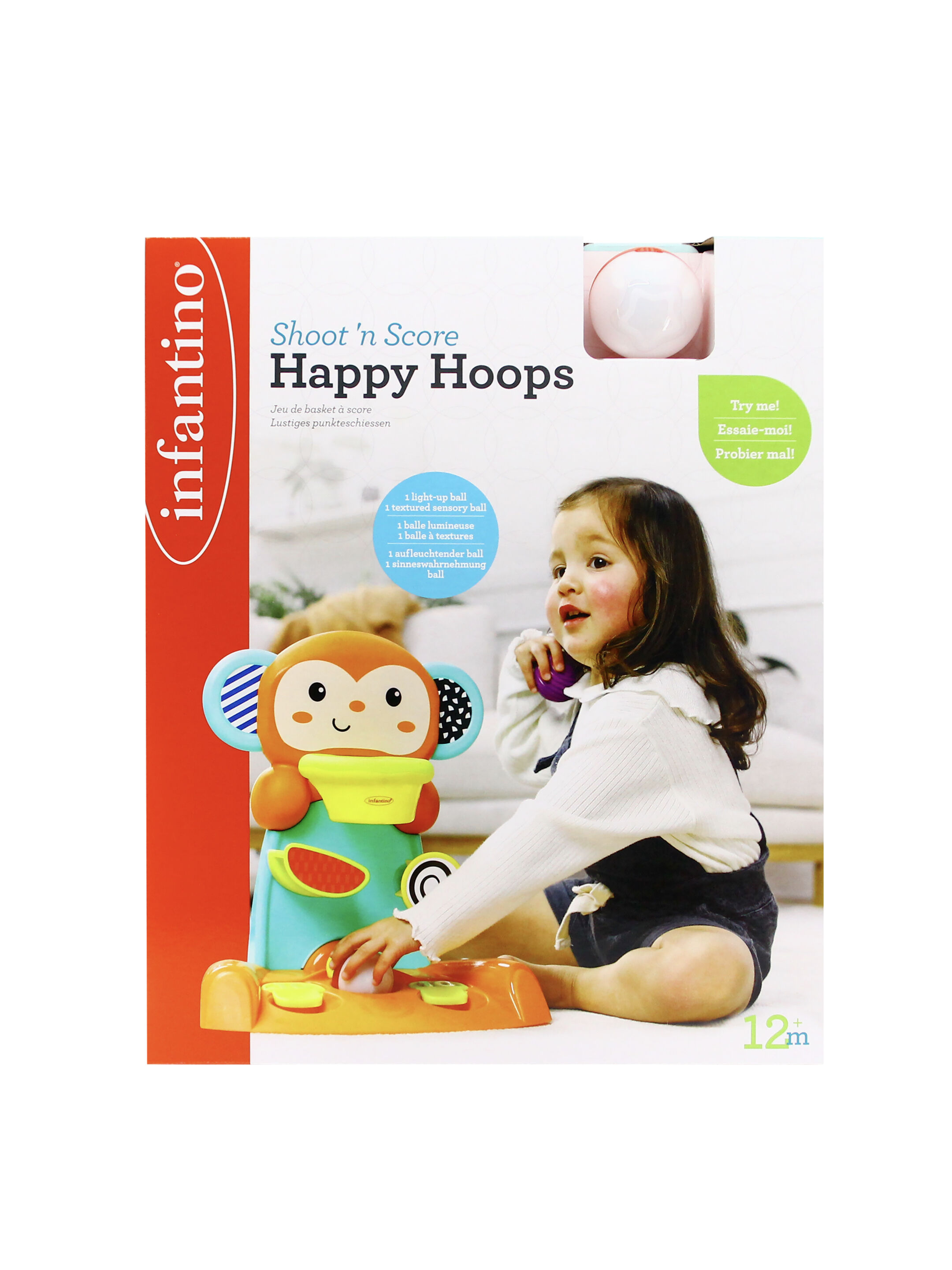 Infantino Shoot 'N Score Happy Hoops image number 3
