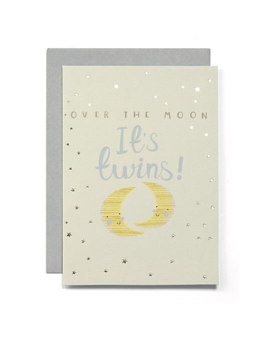 It's Twins Blank Greetings Card image number 1