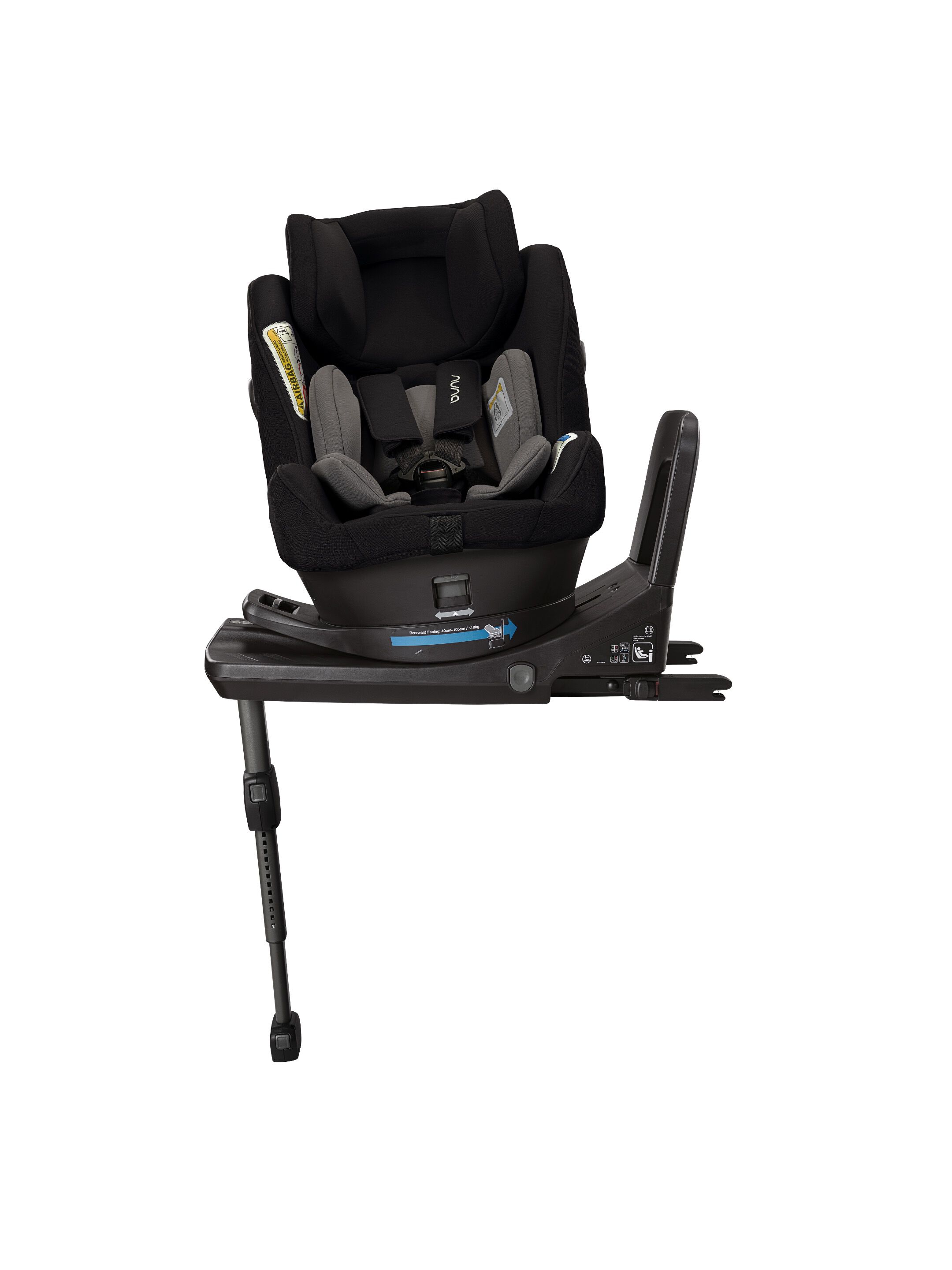 Nuna NORR Infant Car Seat- Caviar (Birth - 18 Months) image number 3