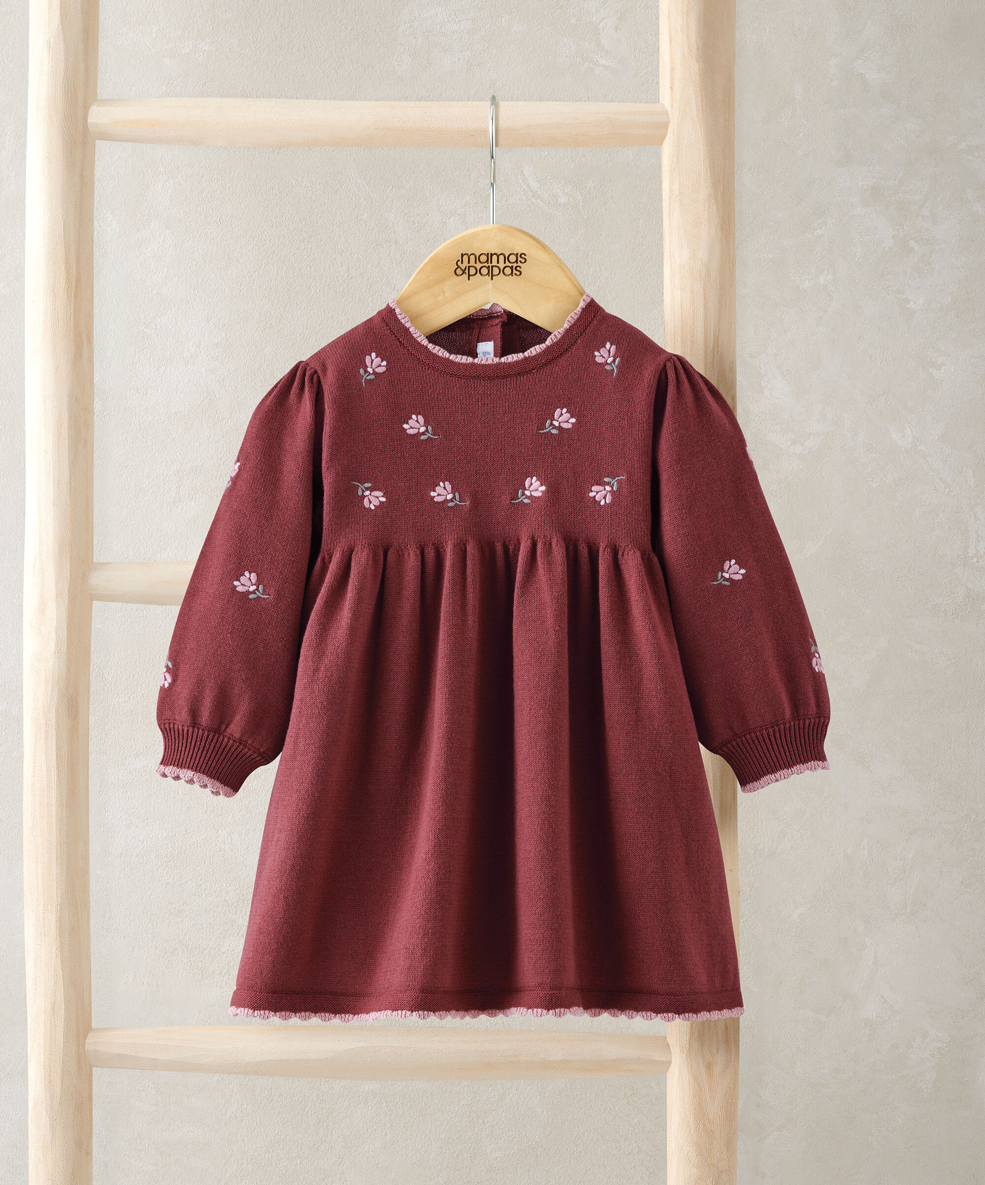 Floral Embroidered Dress image number 1