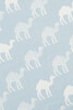Knitted Blanket (70x90cm) - Blue Camel image number 4