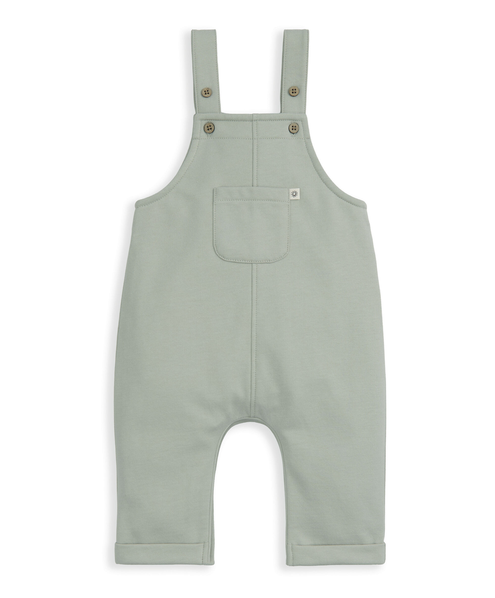 Sweat Dungaree & Bodysuit Set image number 3