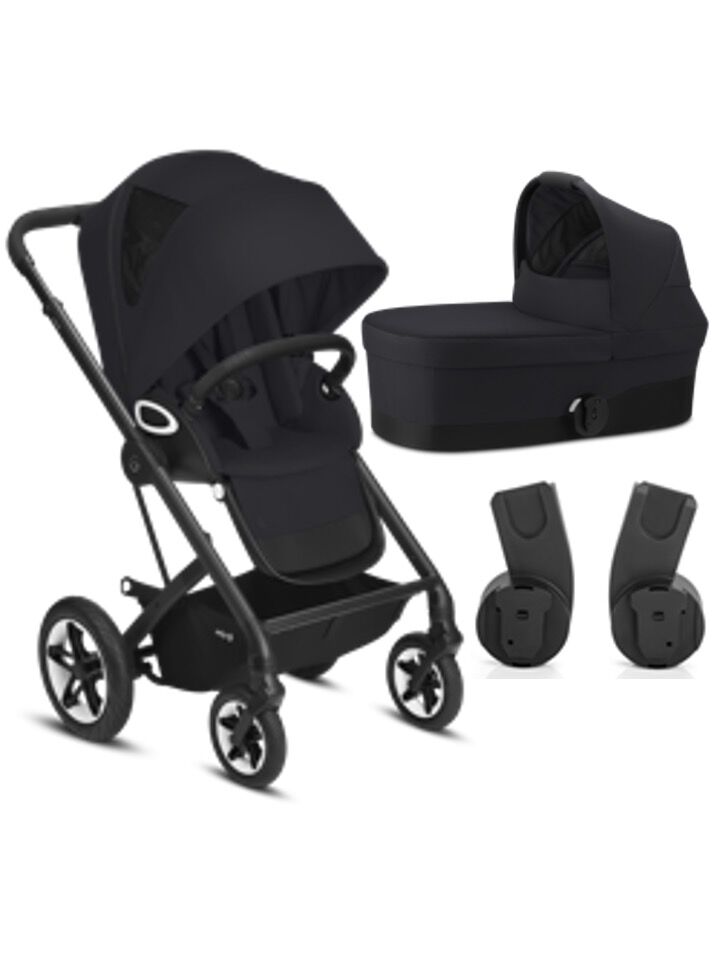 Cybex Talos S Lux 3 in 1 Stroller - Deep Black image number 1