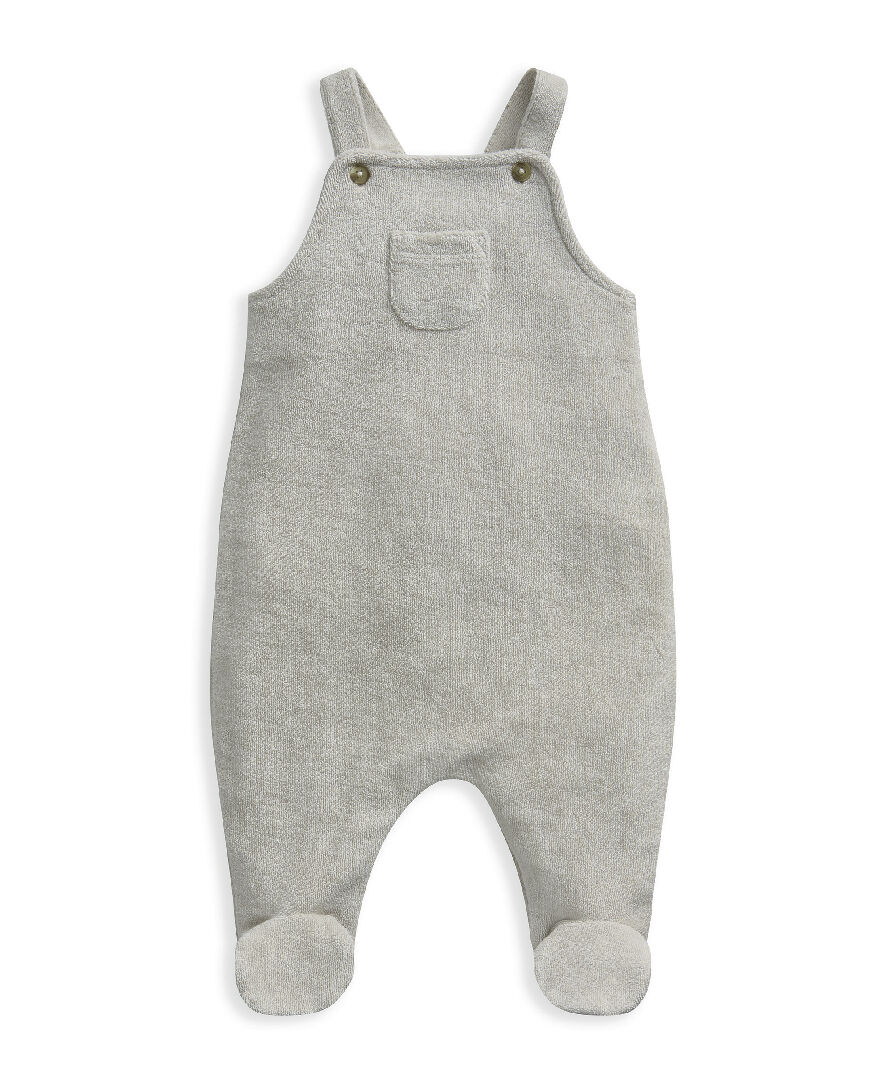 2 piece Bodysuit & Towel Dungaree Set image number 4