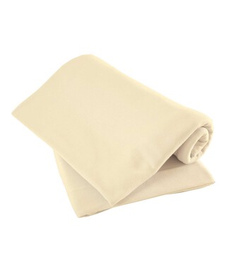 Cream Pack of Two Fitted Sheets - Moses