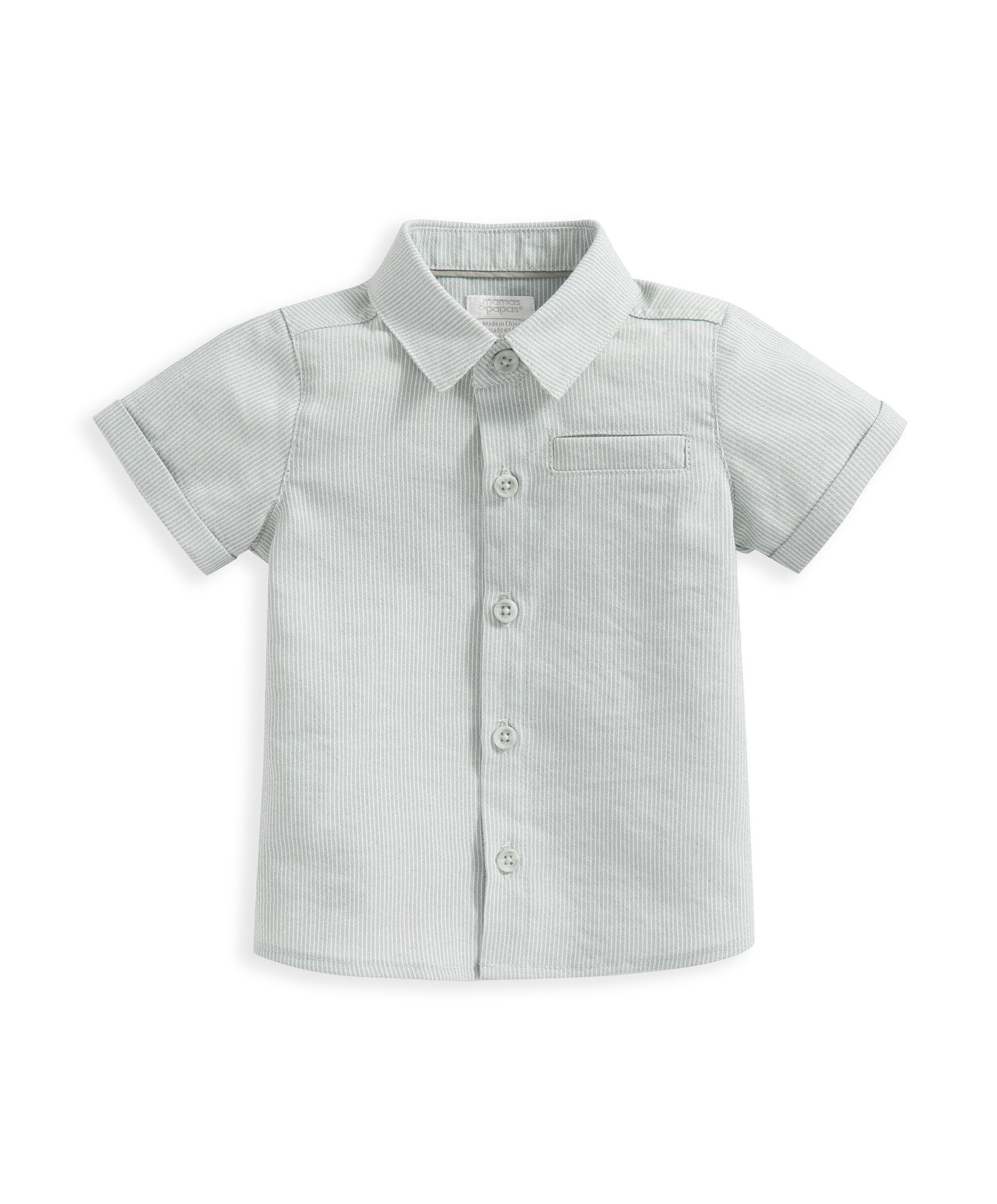 Stripe Shirt & Dungaree - 2 Piece Set image number 4