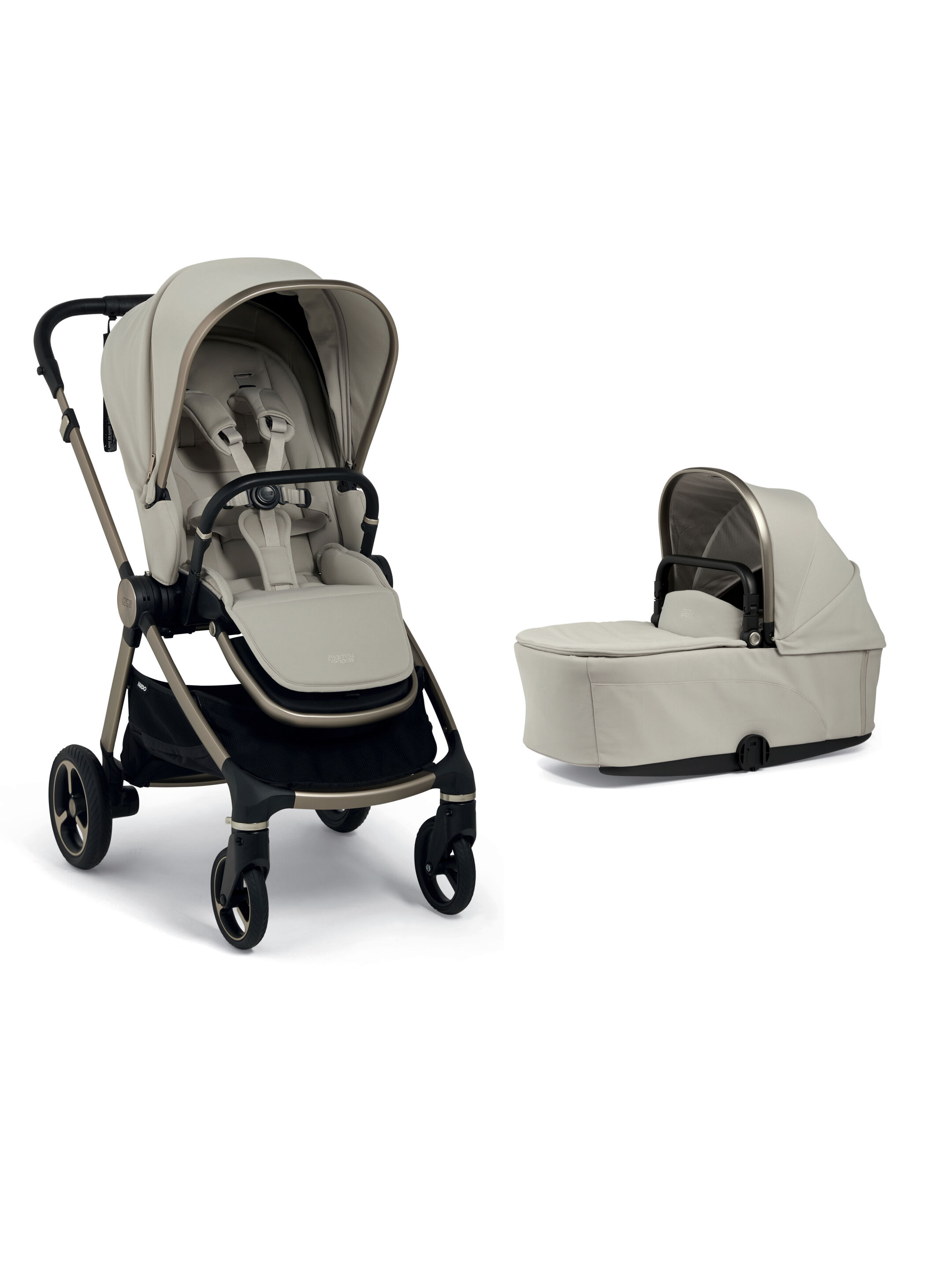 Vardo Shell Pushchair with Carrycot image number 1