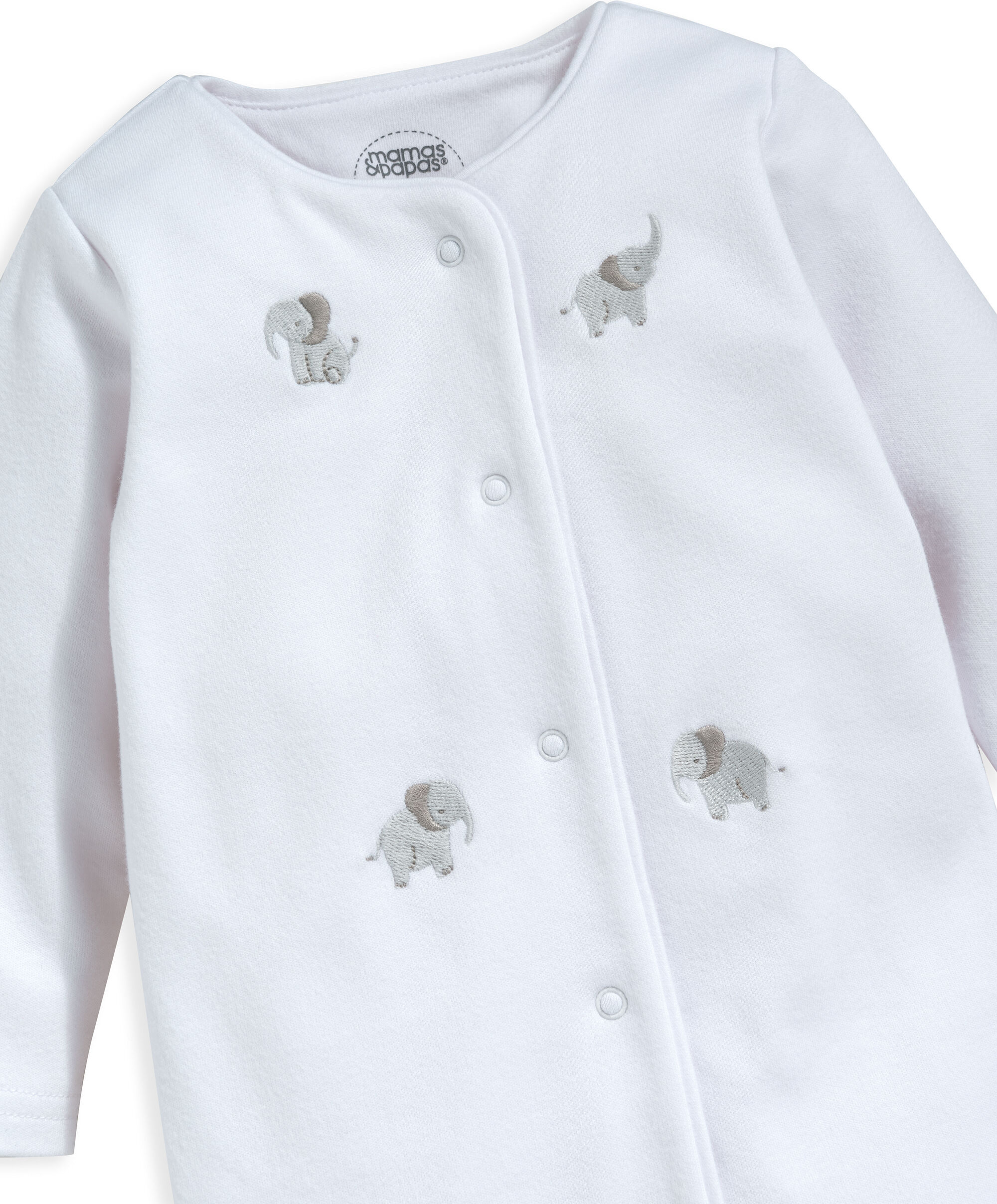 Embroidered Romper image number 3