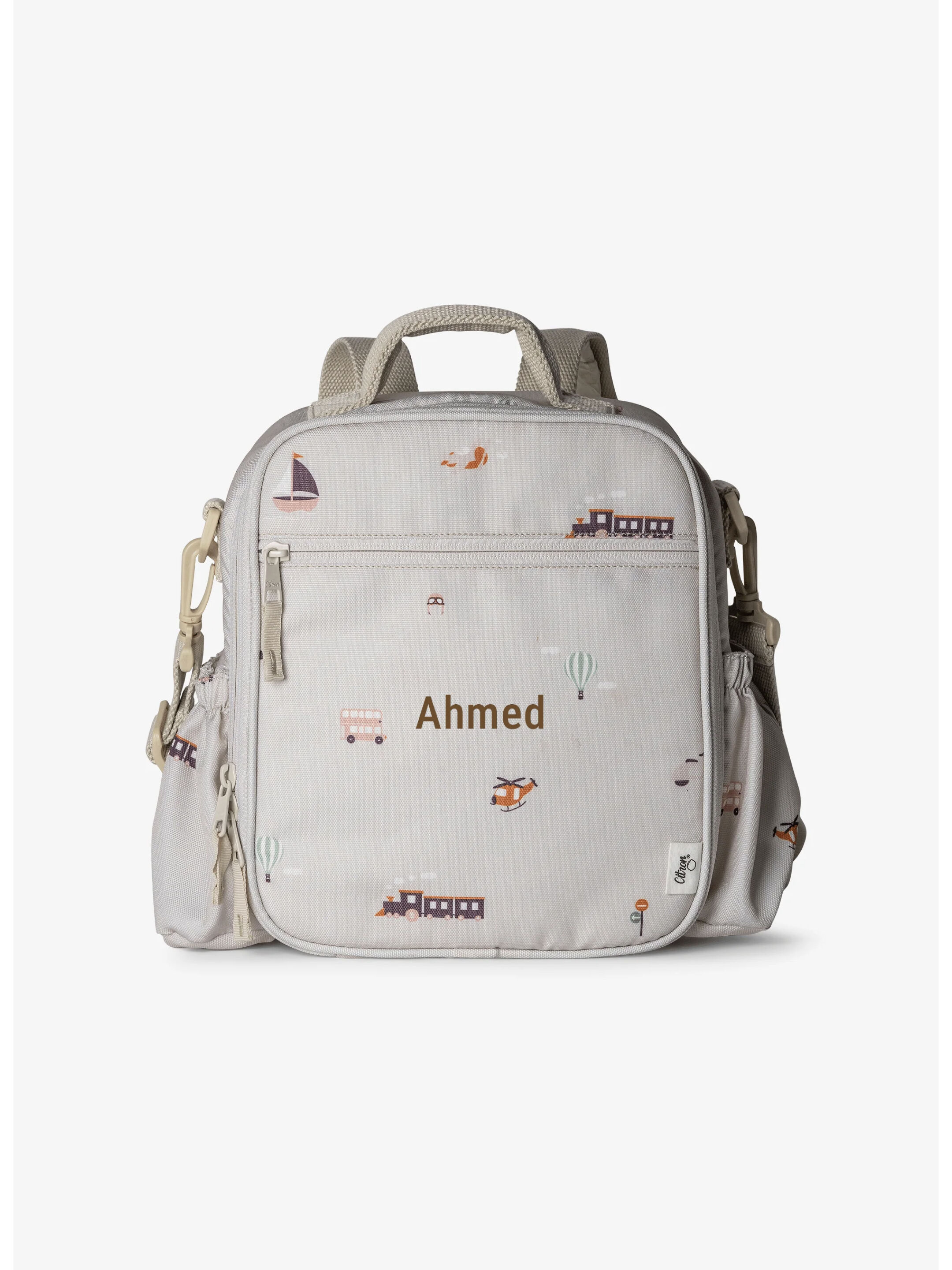 Citron Thermal Classic Lunch Bag Backpack - Vehicles image number 6
