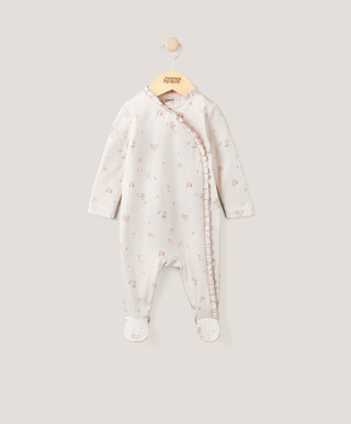 Floral Frill Sleepsuit