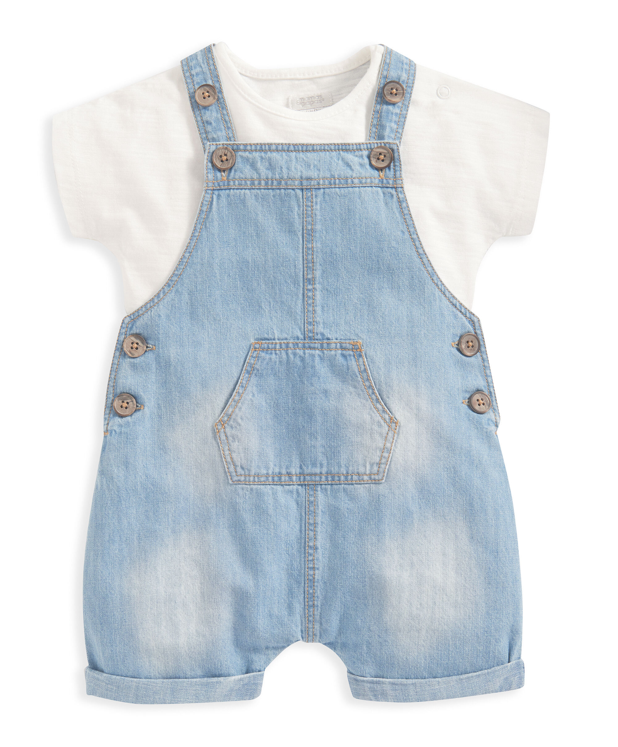 Denim Dungaree Set - 2 Piece Set image number 2