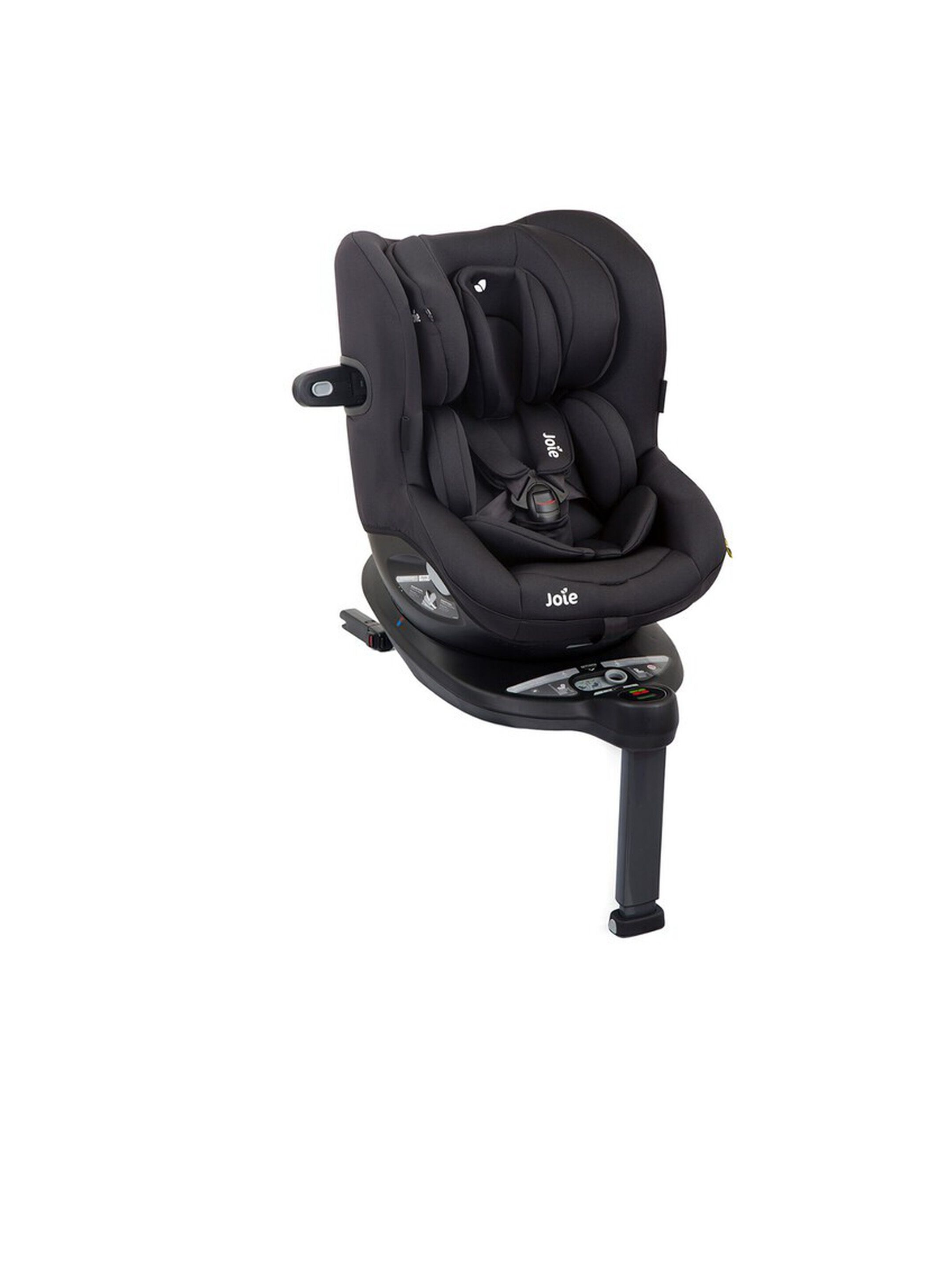 Ocarro 2 Pushchair and Carrycot Bundle with Joie i-Spin 360 Car Seat (3 Pieces) Coal - Crema image number 4