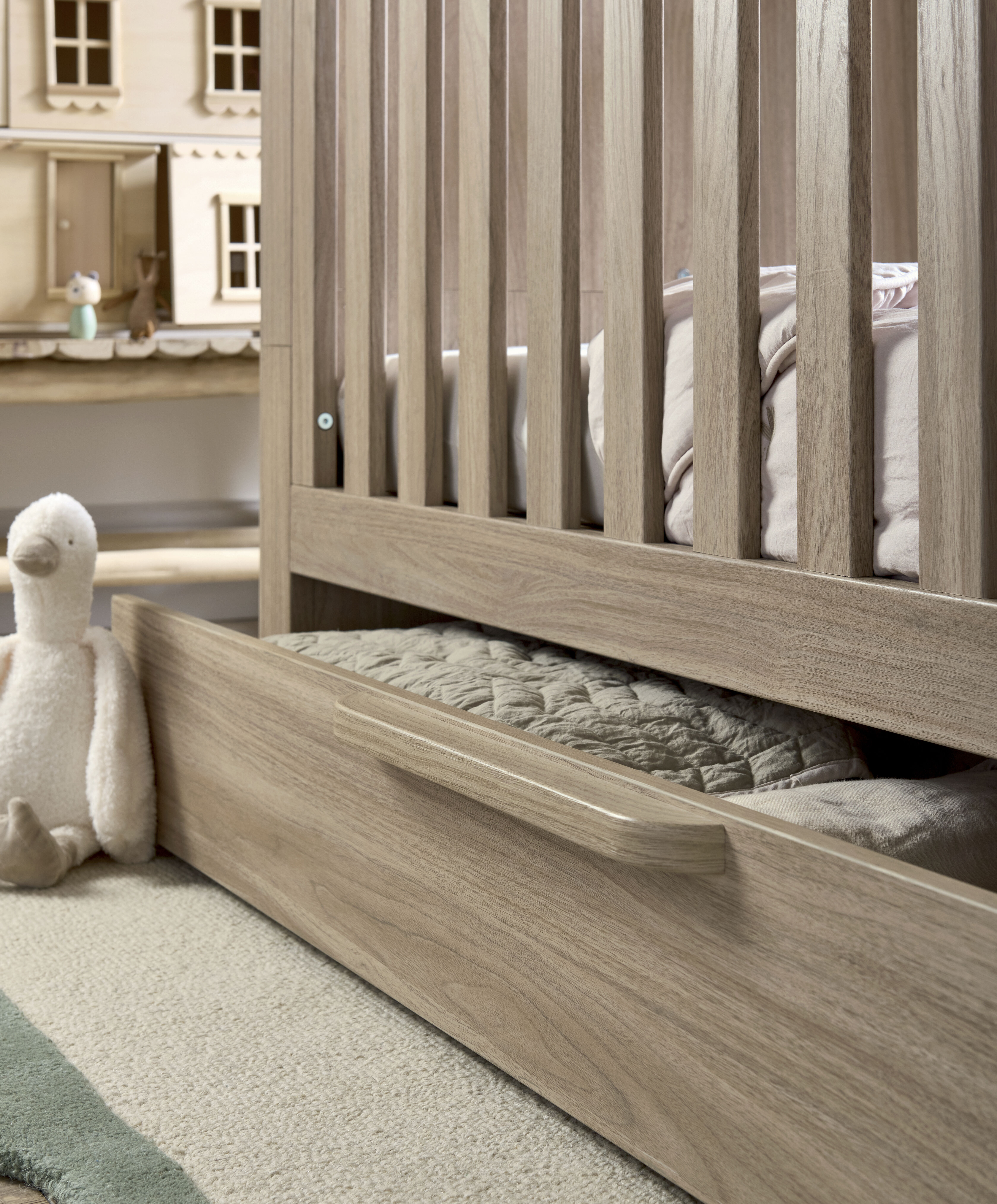 Franklin Cotbed - Oak image number 3
