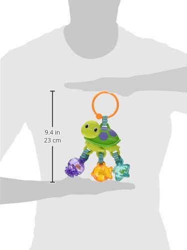 Infantino jingle sea charms turtle (green) image number 4