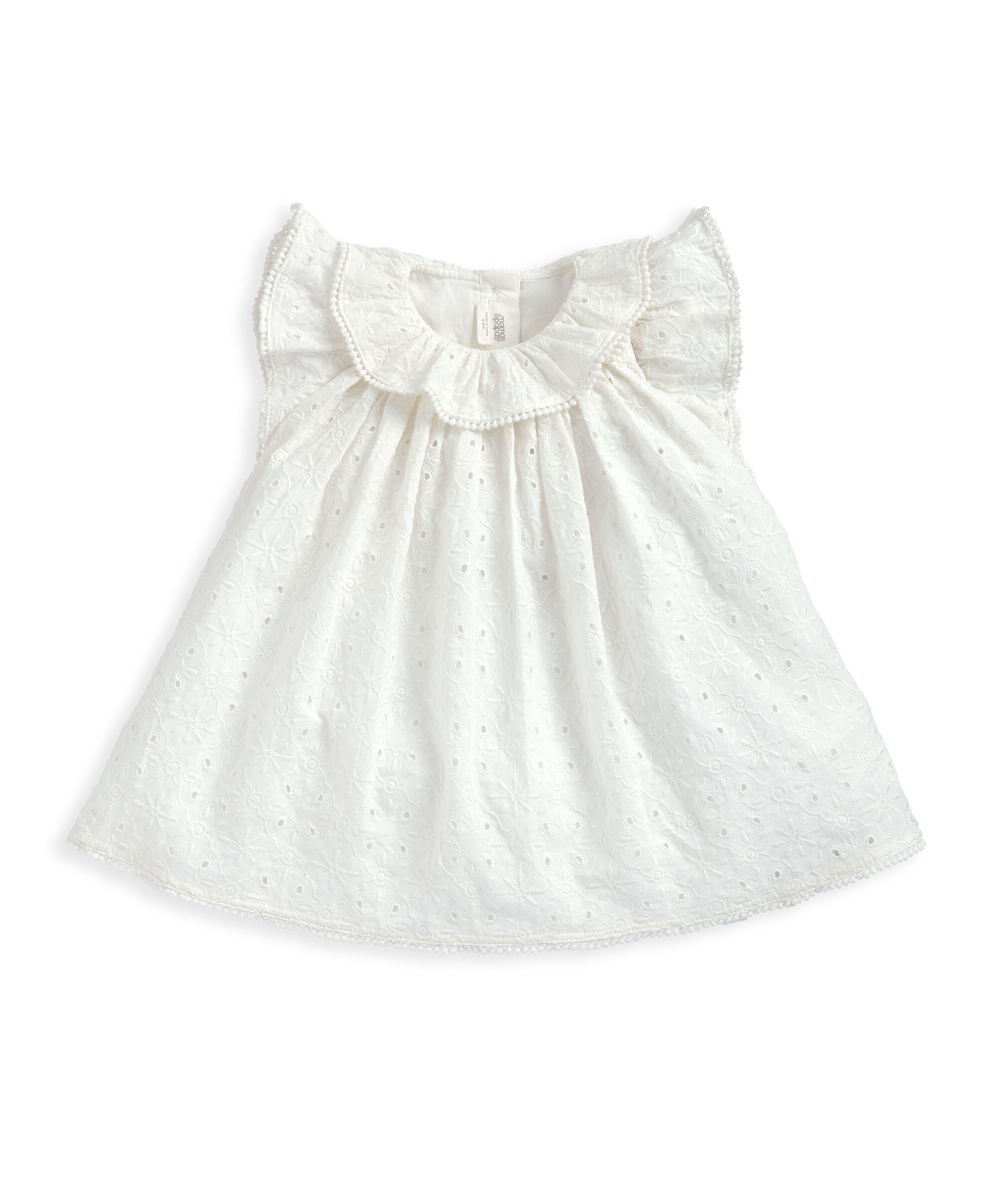 Broderie Dress Romper image number 2