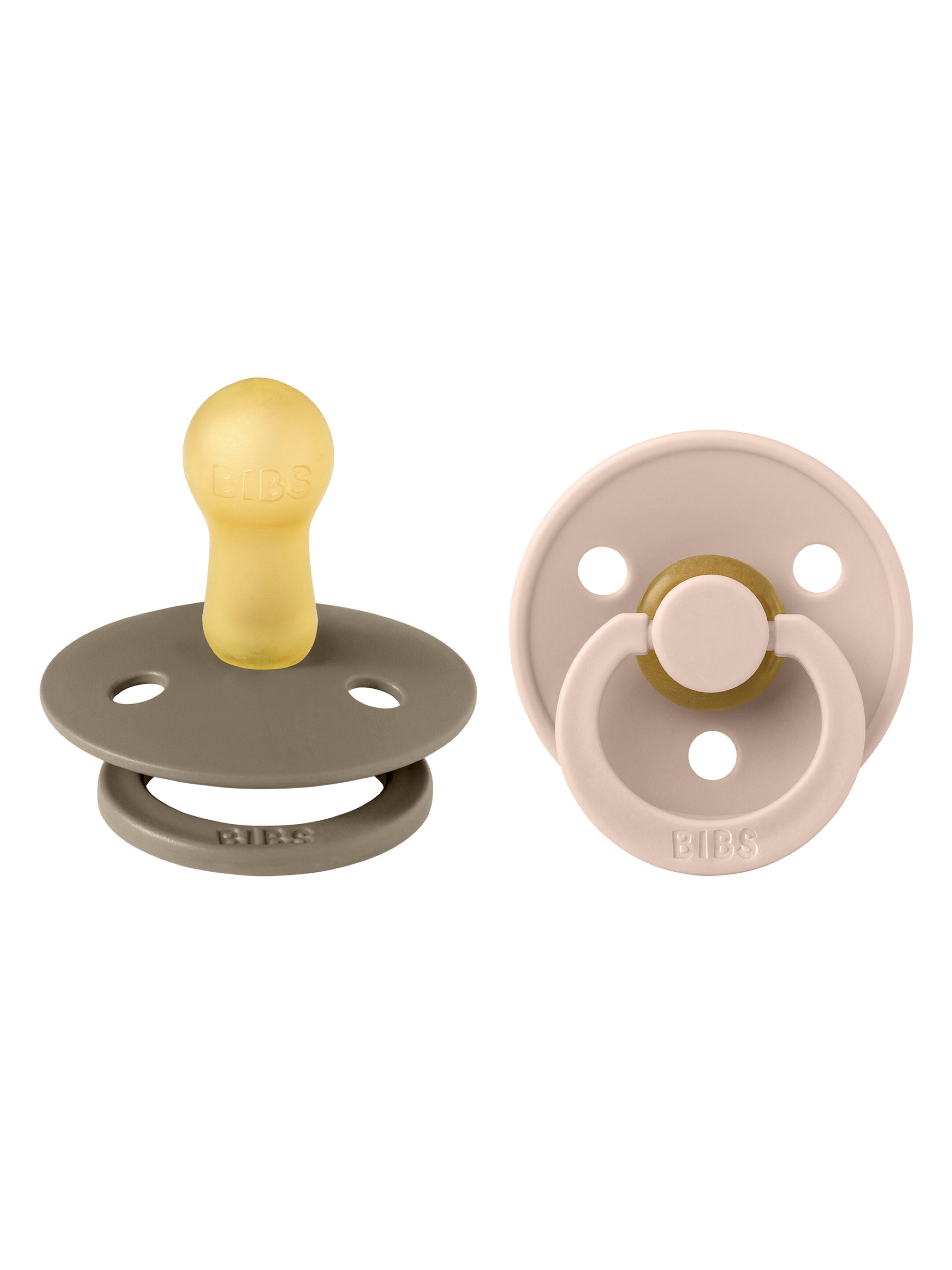 Bibs Colour 2 Pack S2 - Dark Oak/Blush (6+ months)