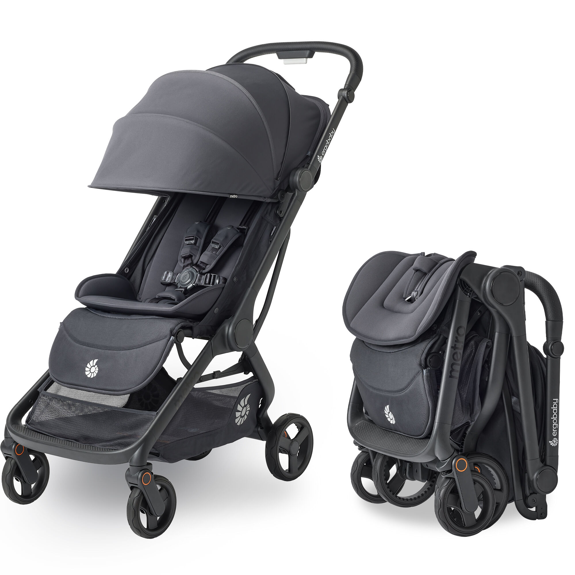 Ergobaby Metro 3 Stroller - Graphite Grey