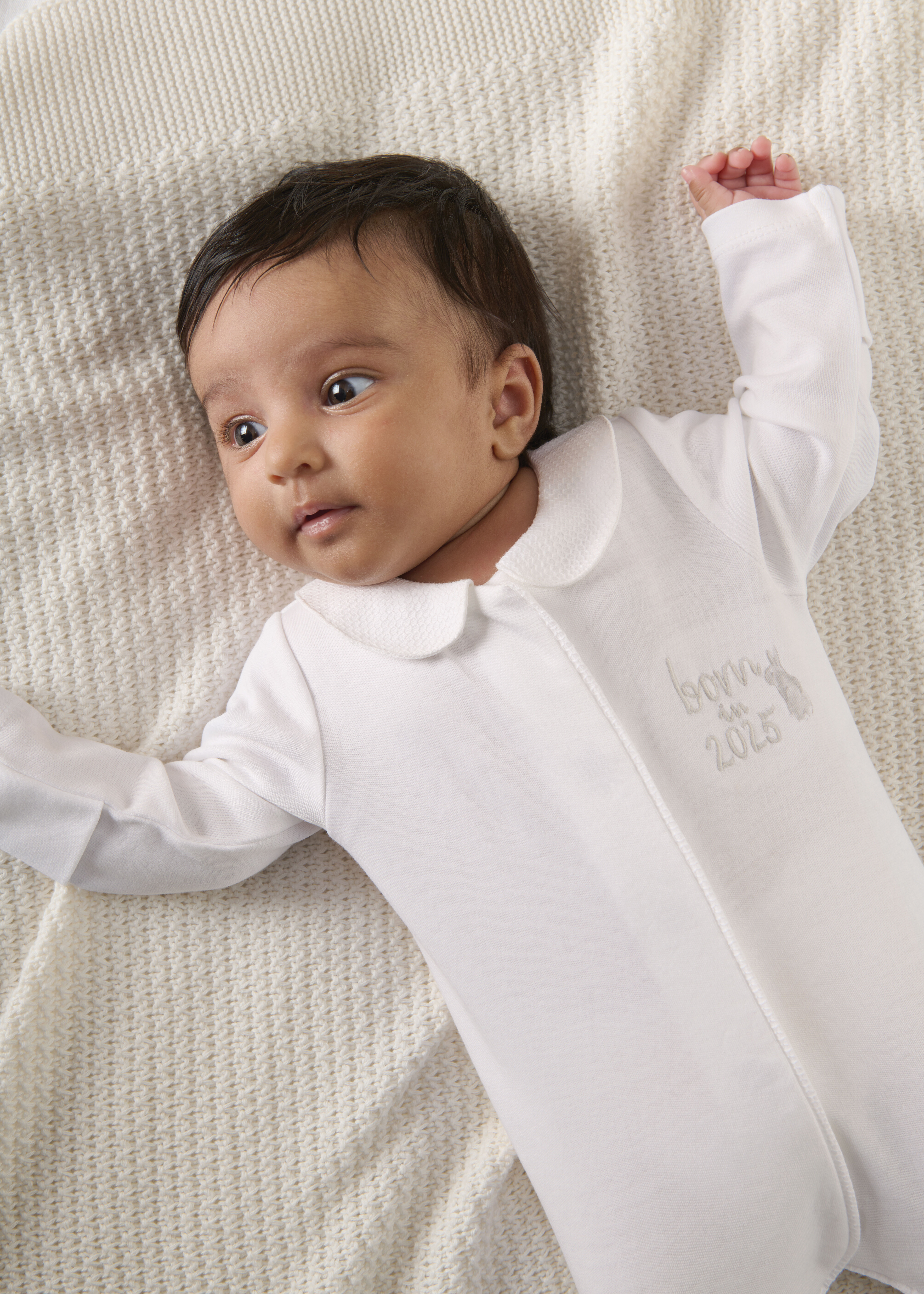 Born in 2025 Sleepsuit image number 4