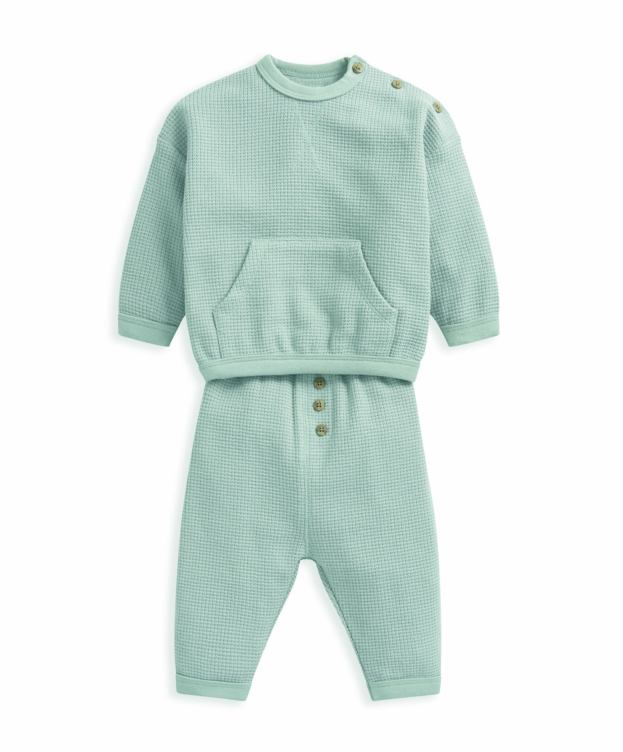 Waffle Jumper & Legging Set - 2 Piece Set image number 2