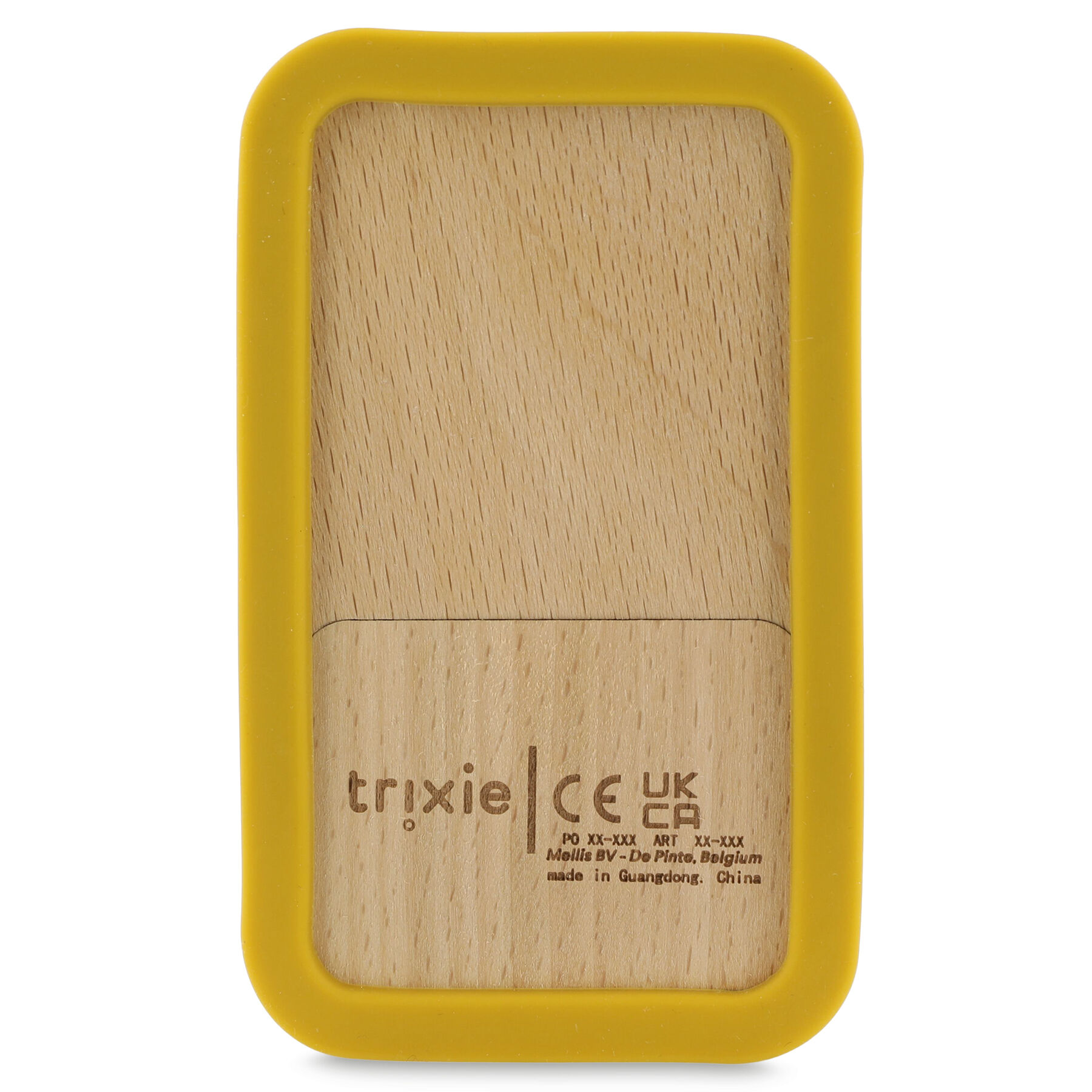 Trixie Wooden silicone baby phone Mr. Lion - Yellow image number 2