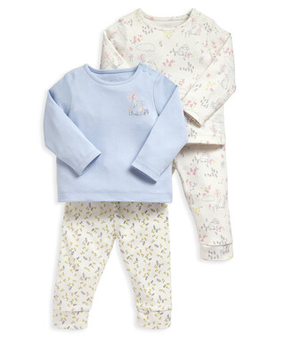 Bunny Baby Pyjamas Multi Pack - Set Of 2